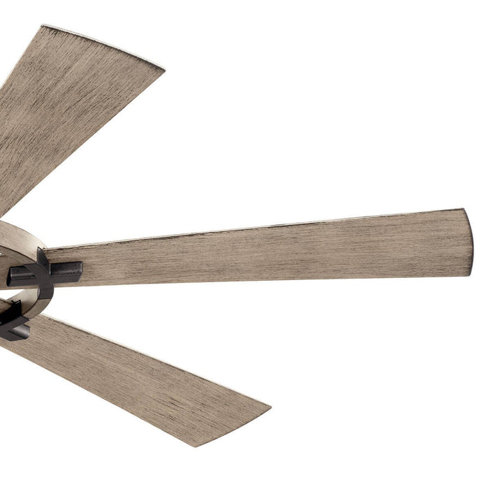 Kichler 300241AVI7 52" Ceiling Fan, Anvil Iron