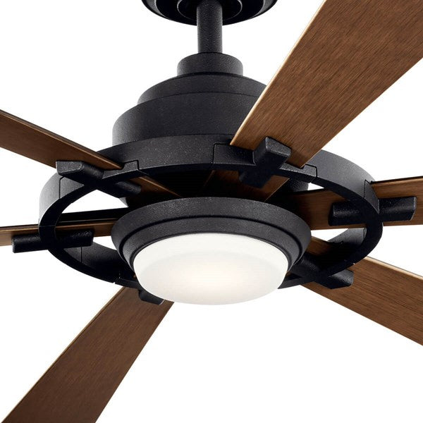 Kichler 300241DBK 52" Ceiling Fan, Distressed Black