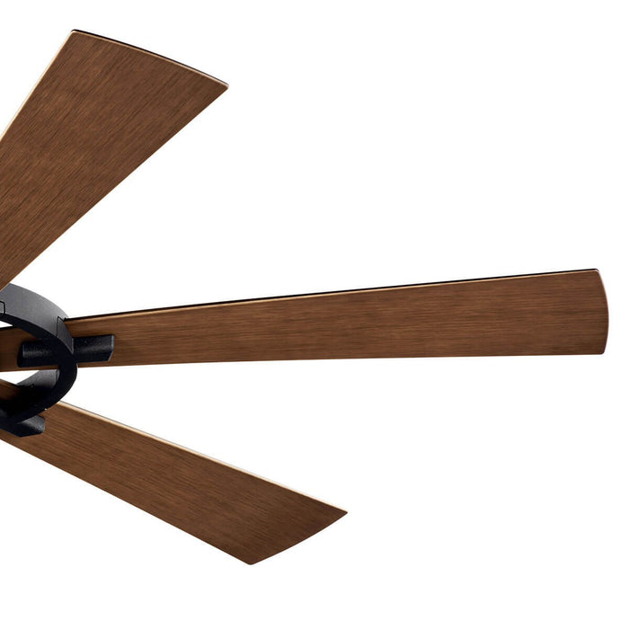 Kichler 300241DBK 52" Ceiling Fan, Distressed Black