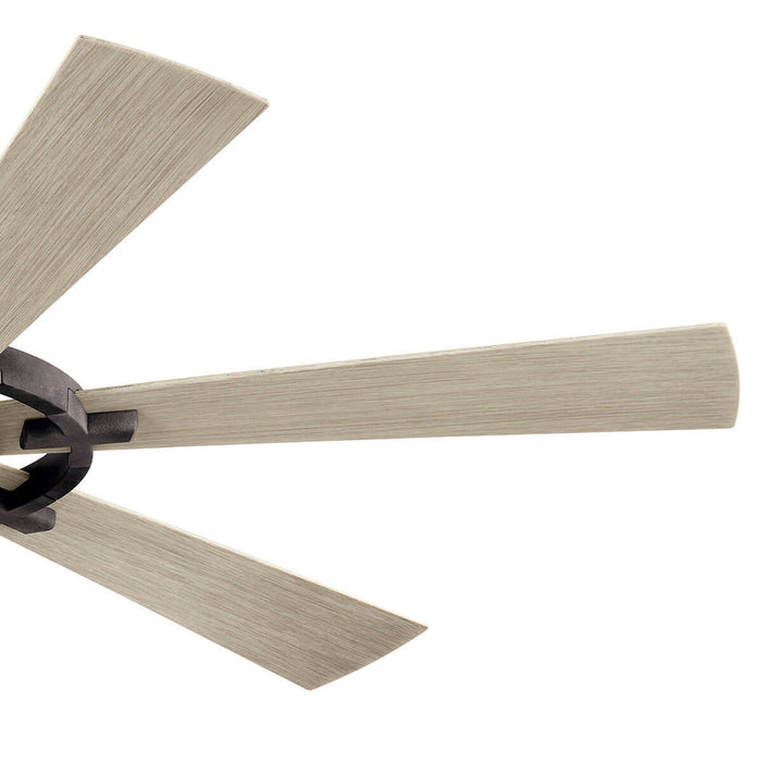 Kichler 300241WZC 52" Ceiling Fan, Weathered Zinc