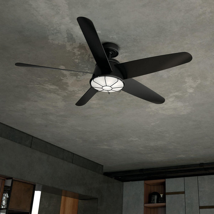 Kichler 310072SBK 54" Ceiling Fan, Satin Black