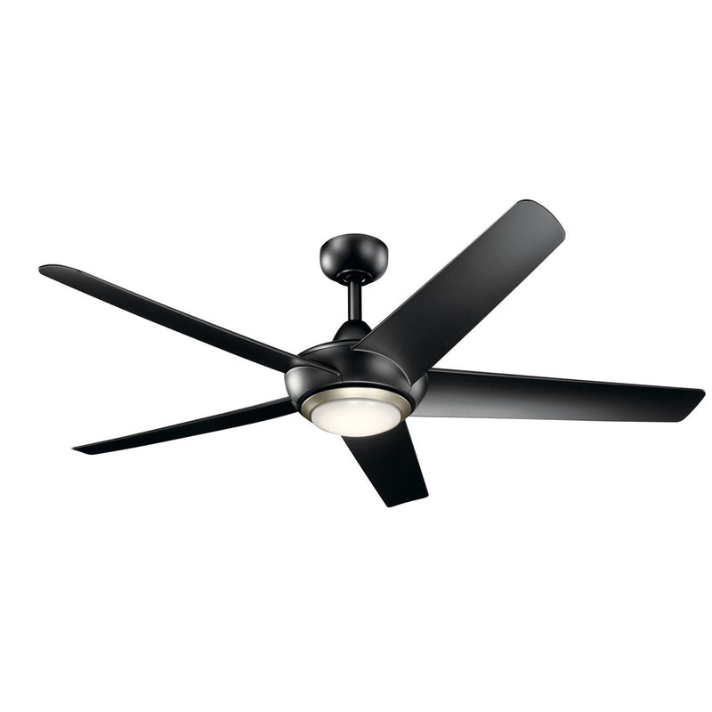 Kichler 330089SBK 52" Ceiling Fan, Satin Black