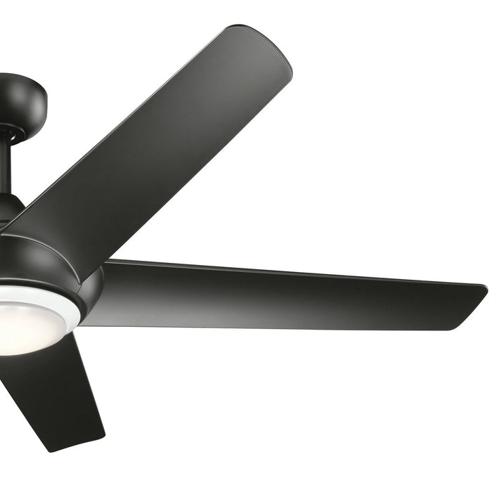 Kichler 330089SBK 52" Ceiling Fan, Satin Black