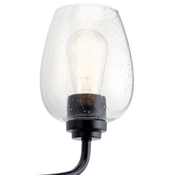 Kichler 45128BKCS Two Light Bath, Black