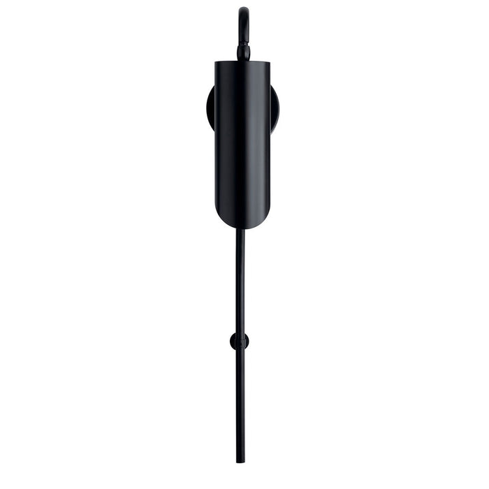 Kichler 52165BK One Light Wall Sconce, Black