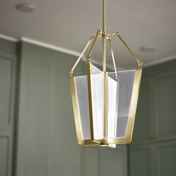 Kichler 52291CGLED LED Pendant, Champagne Gold