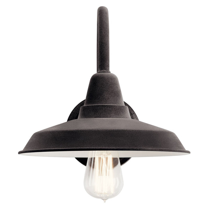 Kichler 52409WZC One Light Wall Sconce, Weathered Zinc