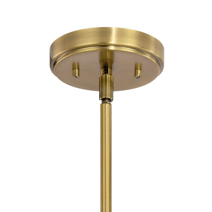 Kichler 52410BNB Three Light Chandelier, Brushed Natural Brass