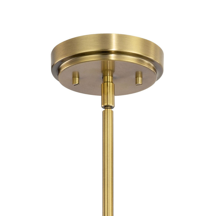 Kichler 52411BNB Six Light Chandelier, Brushed Natural Brass
