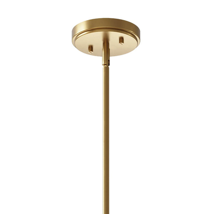 Kichler 52414BNB One Light Mini Pendant, Brushed Natural Brass