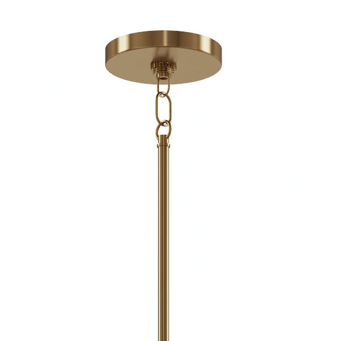 Kichler 52421BNB Ten Light Chandelier, Brushed Natural Brass