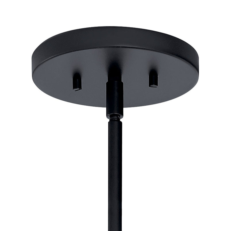 Kichler 52428BK 12 Light Chandelier, Black