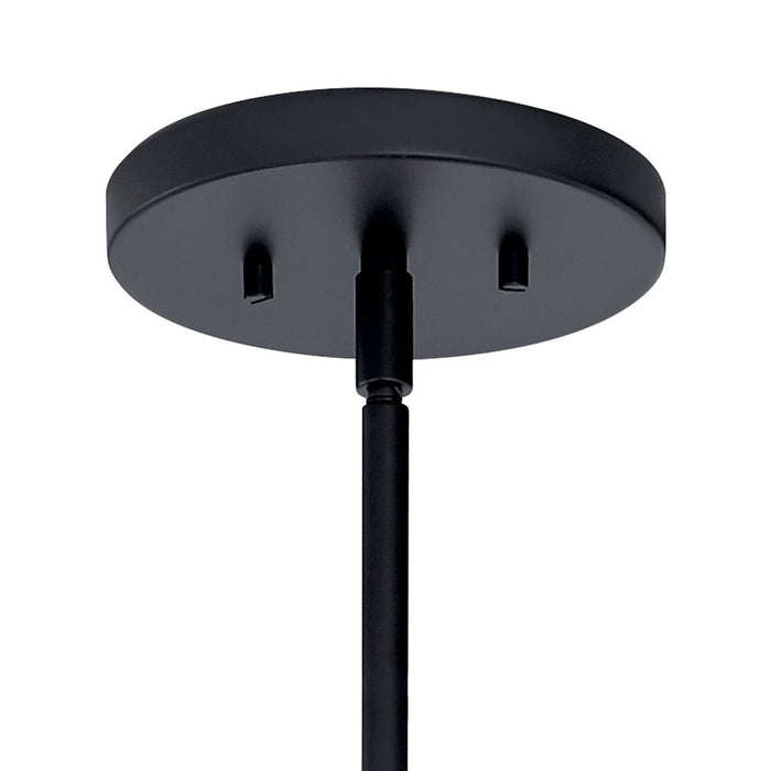 Kichler 52428BK 12 Light Chandelier, Black