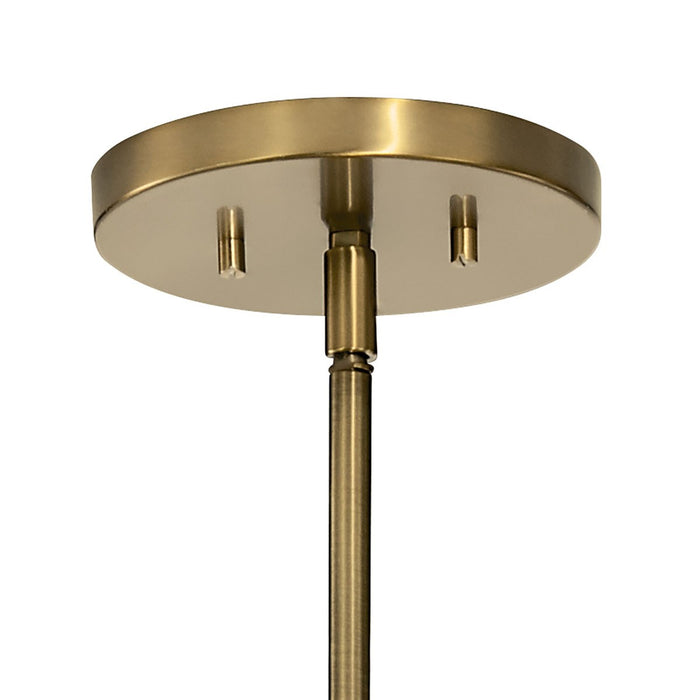 Kichler 52428BNB 12 Light Chandelier, Brushed Natural Brass