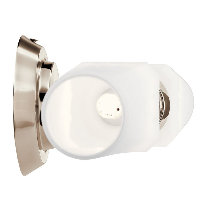 Kichler 55074PN Two Light Wall Sconce, Polished Nickel