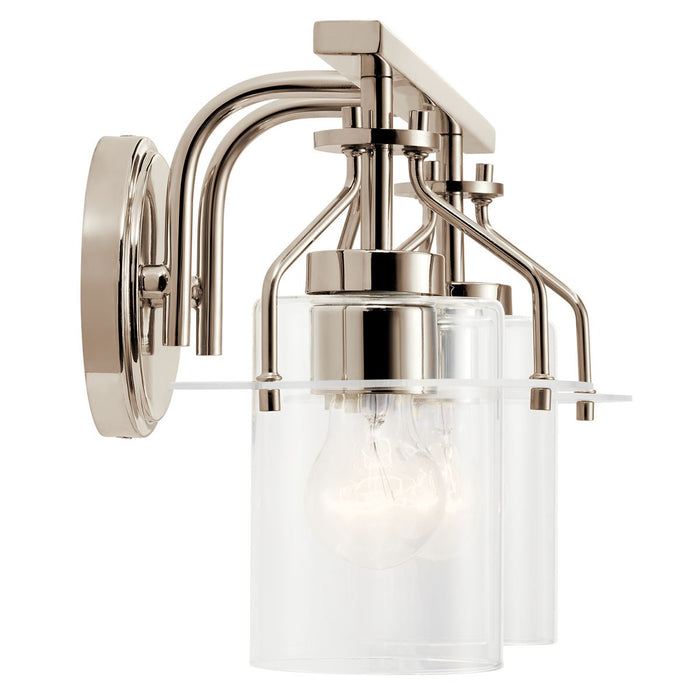 Kichler 55078PN Two Light Bath, Polished Nickel
