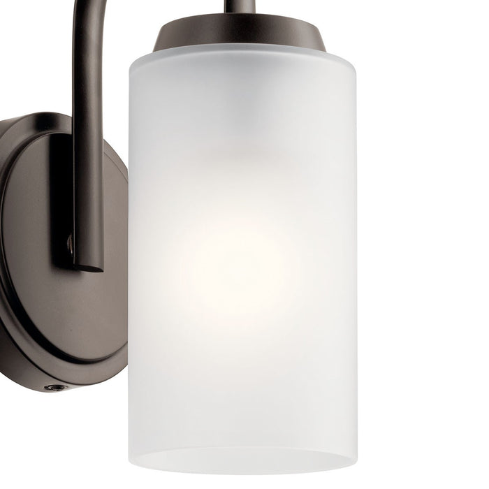 Kichler 55085OZ One Light Wall Sconce, Olde Bronze