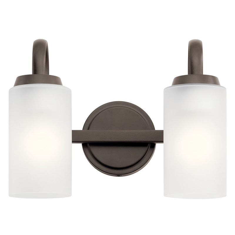 Kichler 55086OZ Two Light Bath, Olde Bronze