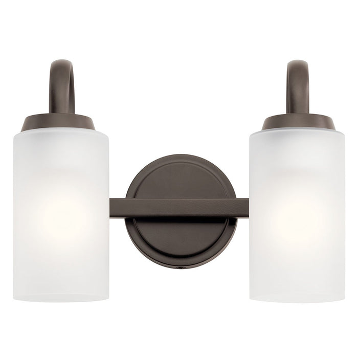 Kichler 55086OZ Two Light Bath, Olde Bronze