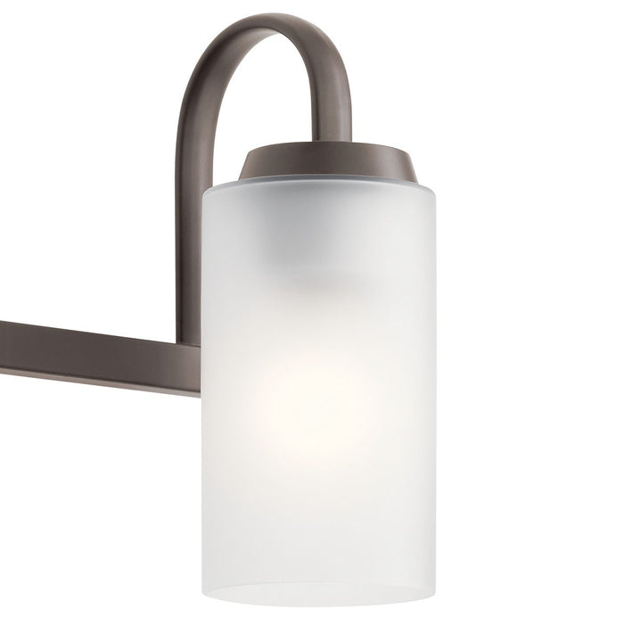 Kichler 55087OZ Three Light Bath, Olde Bronze