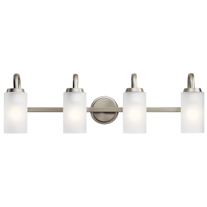 Kichler 55088NI Four Light Bath, Brushed Nickel