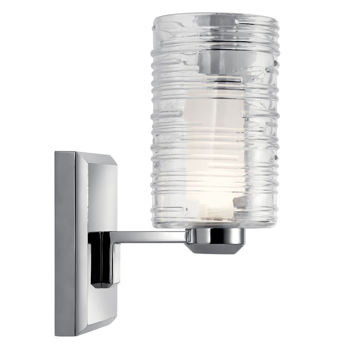 Kichler 55095CH One Light Wall Sconce, Chrome