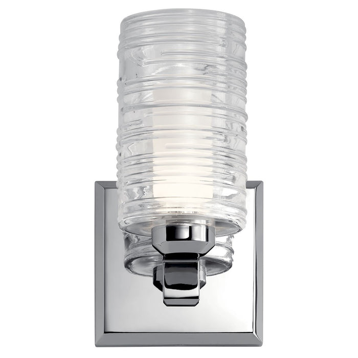 Kichler 55095CH One Light Wall Sconce, Chrome