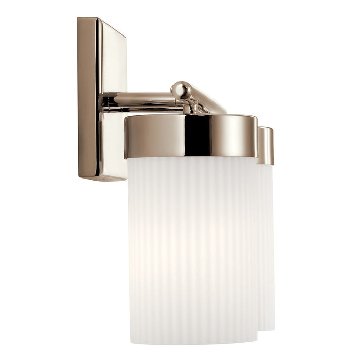 Kichler 55111PN Two Light Bath, Polished Nickel