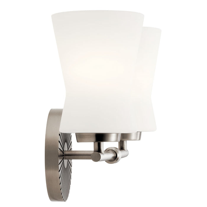 Kichler 55116CLP Two Light Bath, Classic Pewter