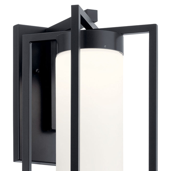 Kichler 59072BKLED LED Outdoor Wall Mount, Black