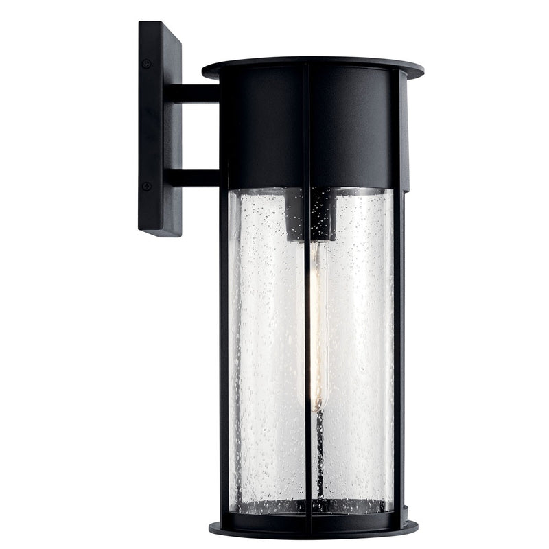 Kichler 59081BKT One Light Outdoor Wall Mount, Textured Black