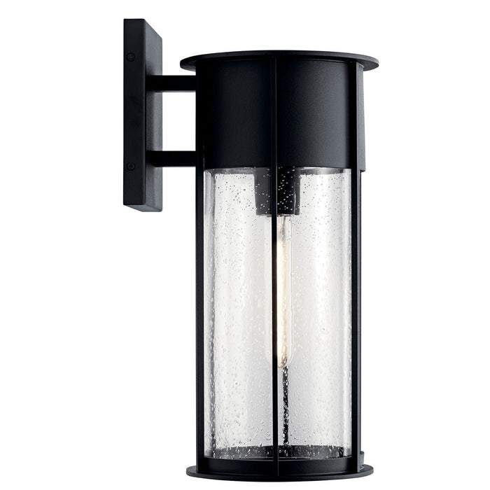 Kichler 59081BKT One Light Outdoor Wall Mount, Textured Black