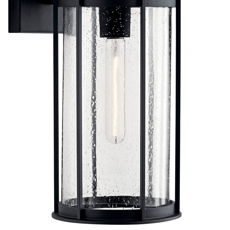 Kichler 59081BKT One Light Outdoor Wall Mount, Textured Black