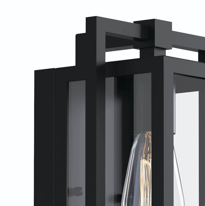 Kichler 59085BK One Light Outdoor Wall Mount, Black