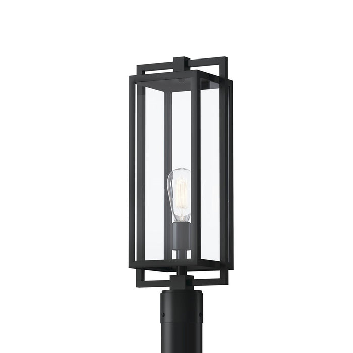 Kichler 59088BK One Light Outdoor Post Mount, Black