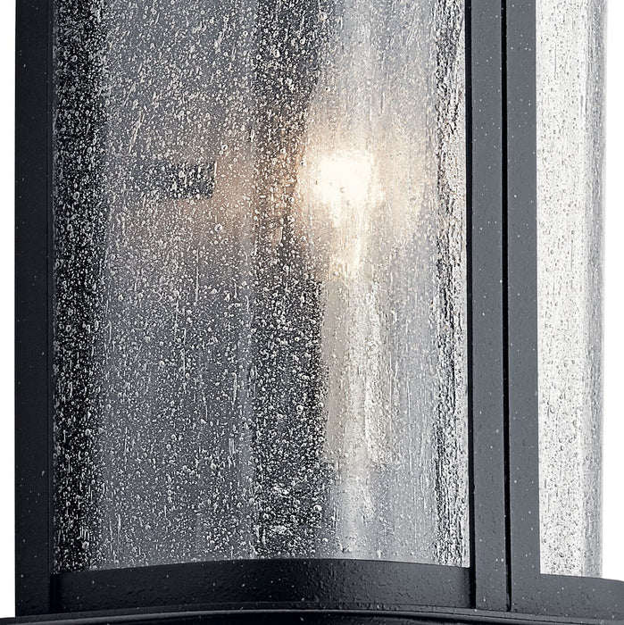 Kichler 59090DBK One Light Outdoor Wall Mount, Distressed Black