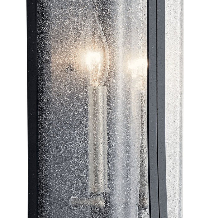 Kichler 59091DBK Two Light Outdoor Wall Mount, Distressed Black