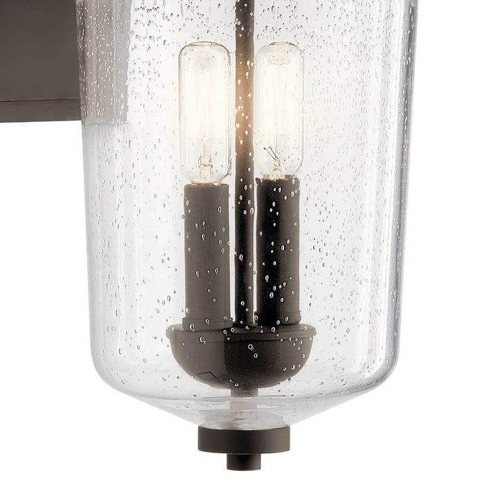 Kichler 59094OZ Two Light Outdoor Wall Mount, Olde Bronze