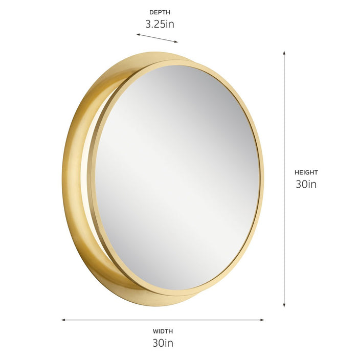 Kichler 86004CG LED Mirror, Champagne Gold