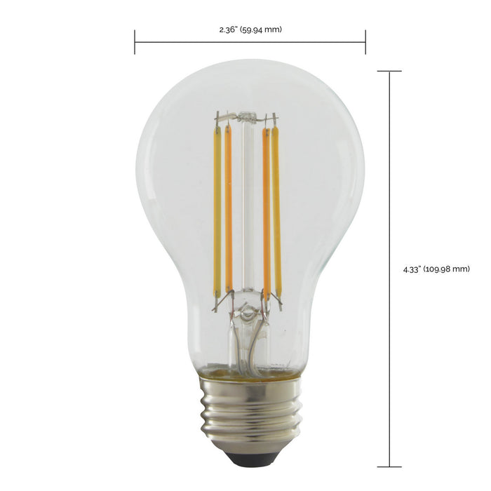 Satco S11250 Light Bulb, Clear