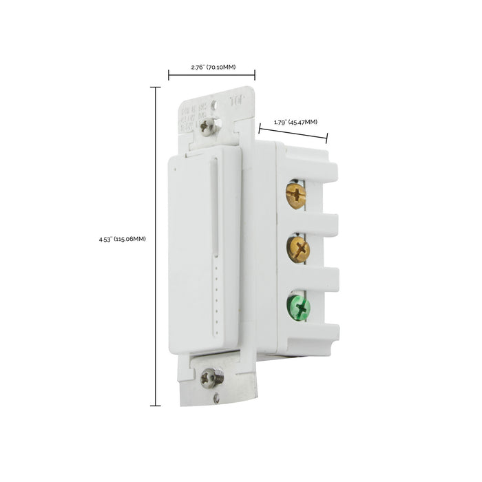 Satco S11268 Smart Technology Wall Dimmer, White