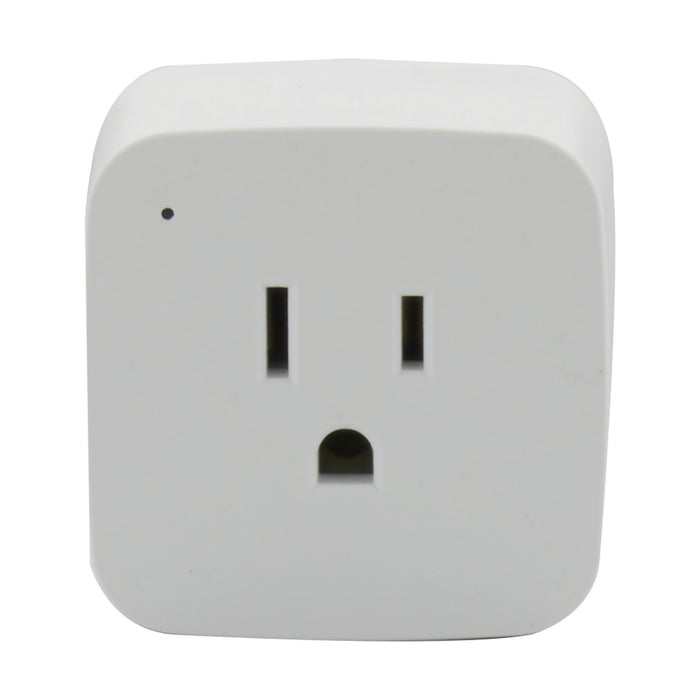 Satco S11269 WiFi Smart Plug, White