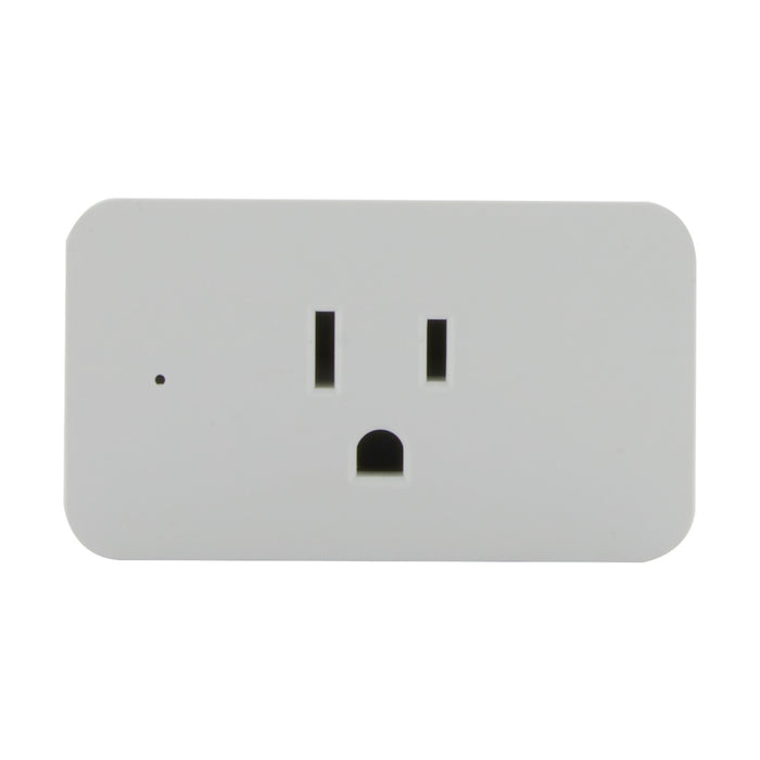Satco S11270 WiFi Smart Plug, White