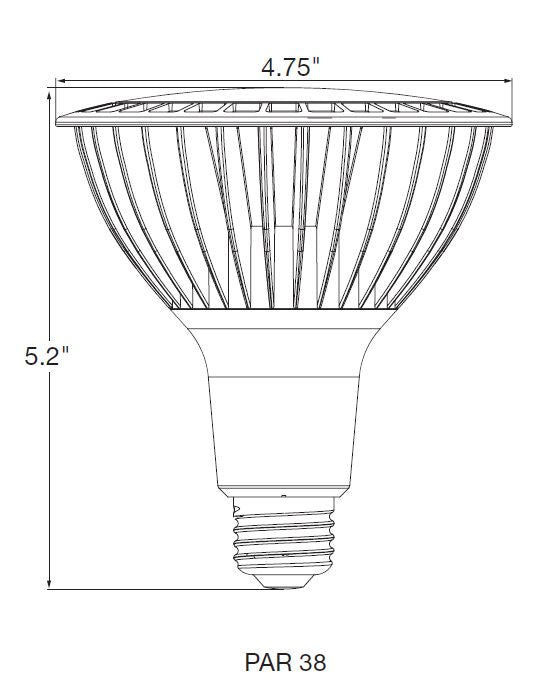 Satco S29760 Light Bulb, Silver
