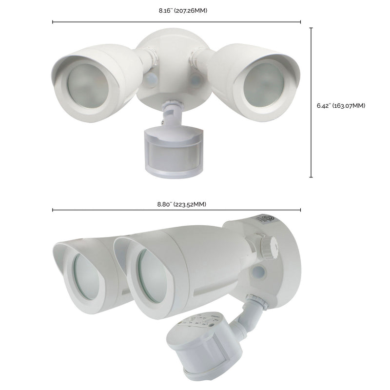 Nuvo Lighting 65-711 LED Security Light, White