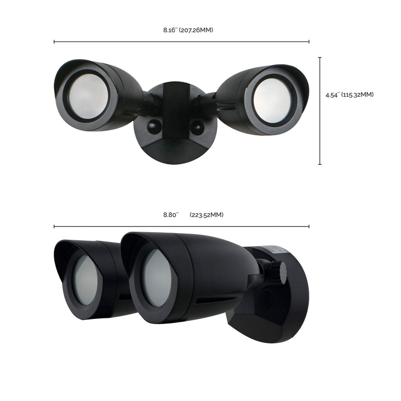 Nuvo Lighting 65-714 LED Security Light, Black