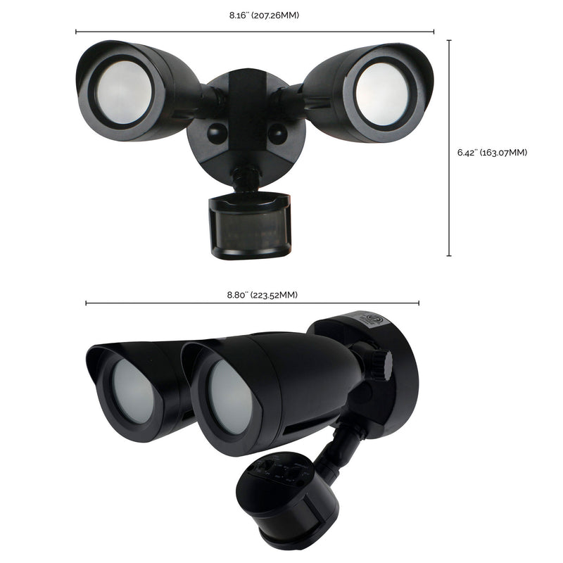 Nuvo Lighting 65-721 LED Security Light, Black