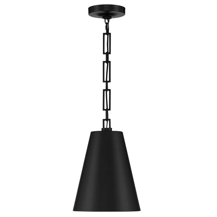 Crystorama 8685-MK-GA Two Light Chandelier, Matte Black + Antique Gold
