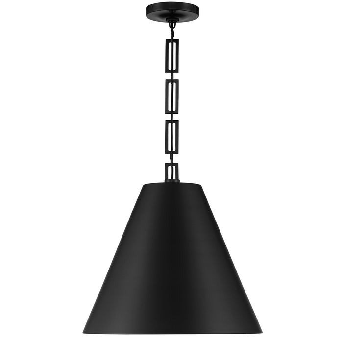 Crystorama 8687-MK-GA Three Light Chandelier, Matte Black + Antique Gold