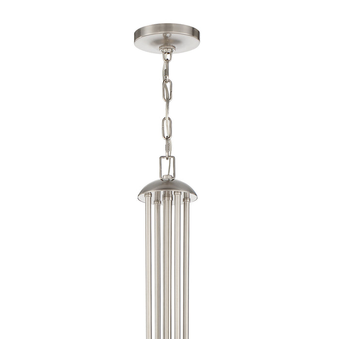 Crystorama CLO-8000-BN 24 Light Chandelier, Brushed Nickel